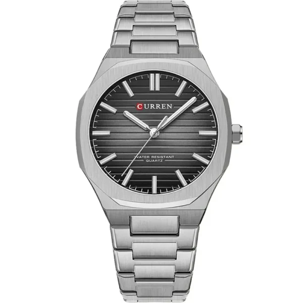Curren 8456G-CH-BLK Metal Band Men Watch