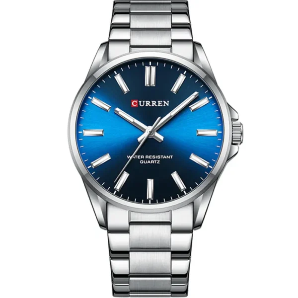 Curren 9090G-CH-BLU Metal Band Men Watch