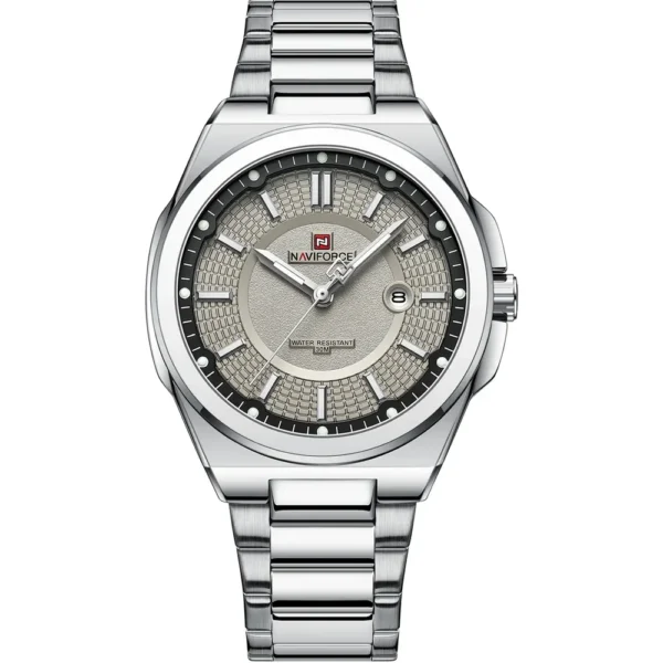 NaviForce NF9212G-CH-GRY Metal Band Men Watch