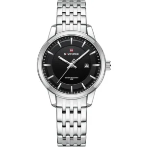 NaviForce NF9228L-CH-BLK Metal Band Women Watch