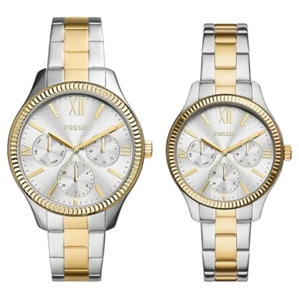 Fossil BQ-2737 Metal Band Pair Set Watch