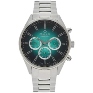 Omax PG18PK6S Perpetual Metal Band Men Watch