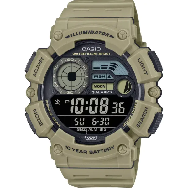 Casio WS-1500H-5B Resin Band Men Watch